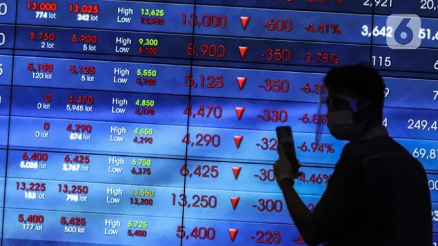 IHSG Merosot 0,97%, Asing Beli 10 Saham Ini